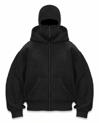 Ski Mask Zip Hoodie