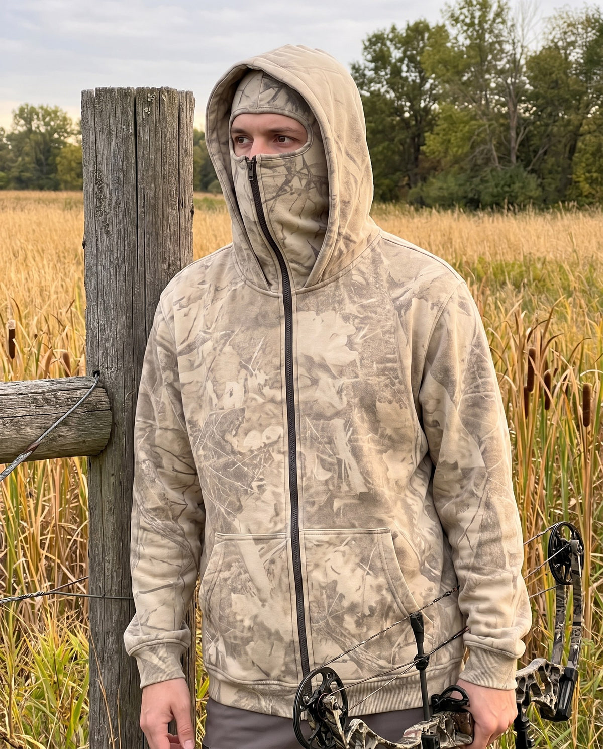 Woodland Zip Hoodies