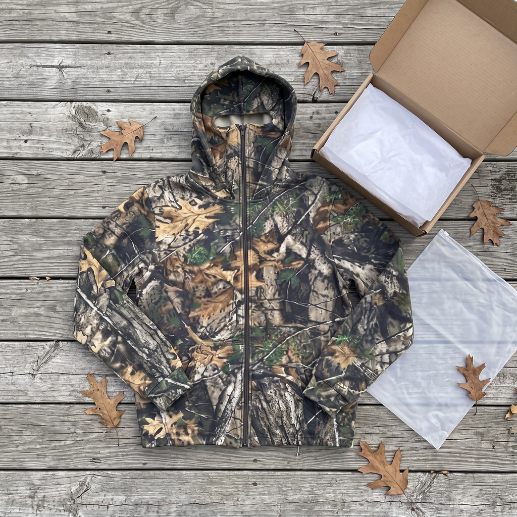 Woodland Zip Hoodies