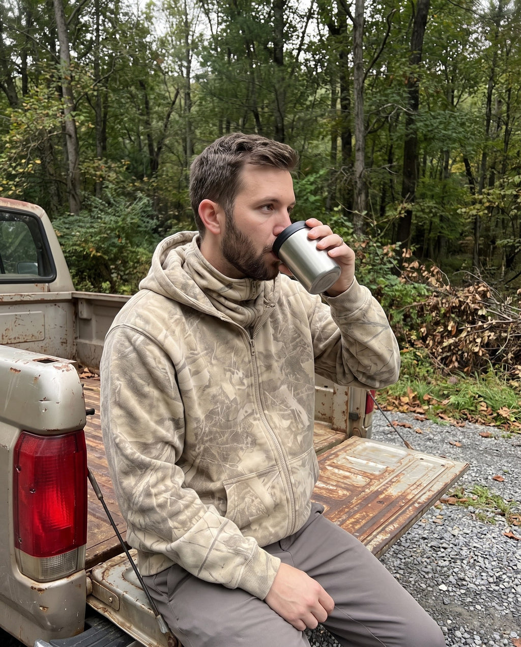 Woodland Zip Hoodies