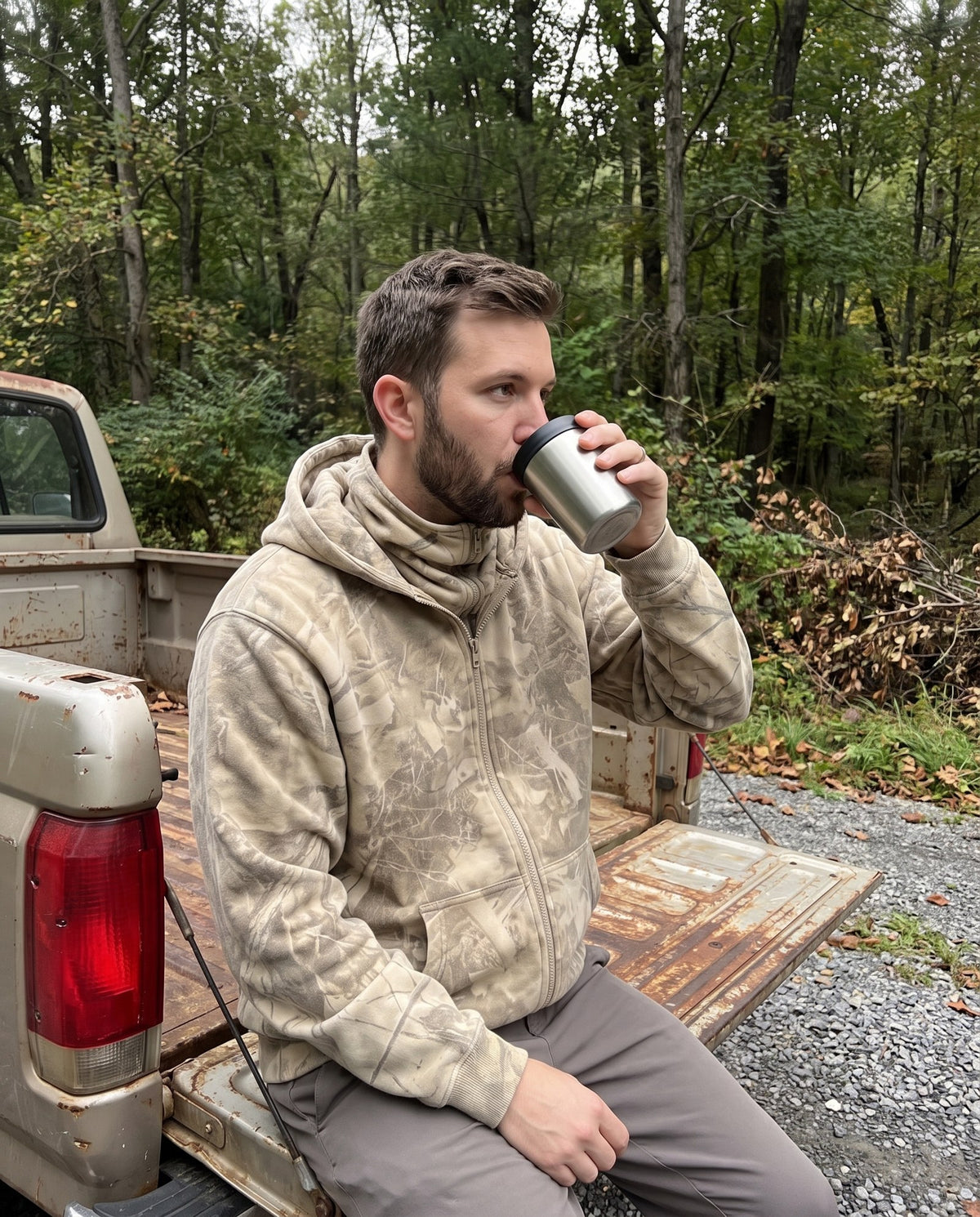 Woodland Zip Hoodies