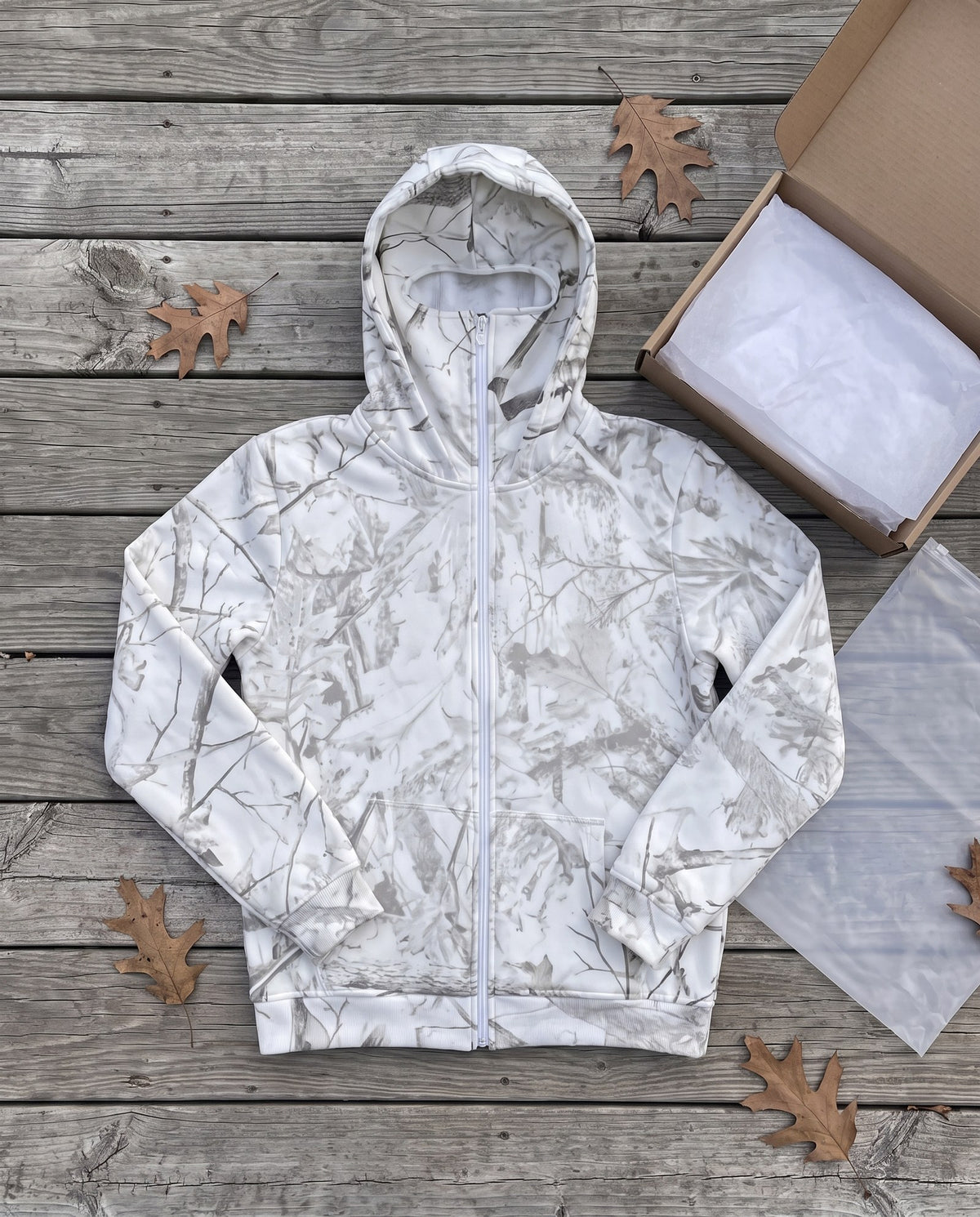 Woodland Zip Hoodies