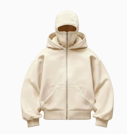 Ski Mask Zip Hoodie